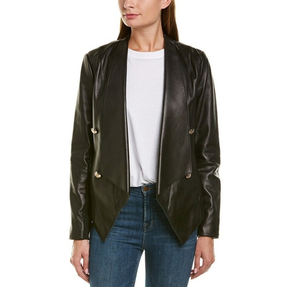 Tahari Jackets & Blazers - 🎉HOST PICK🎉Tahari Penelope Leather Jacket